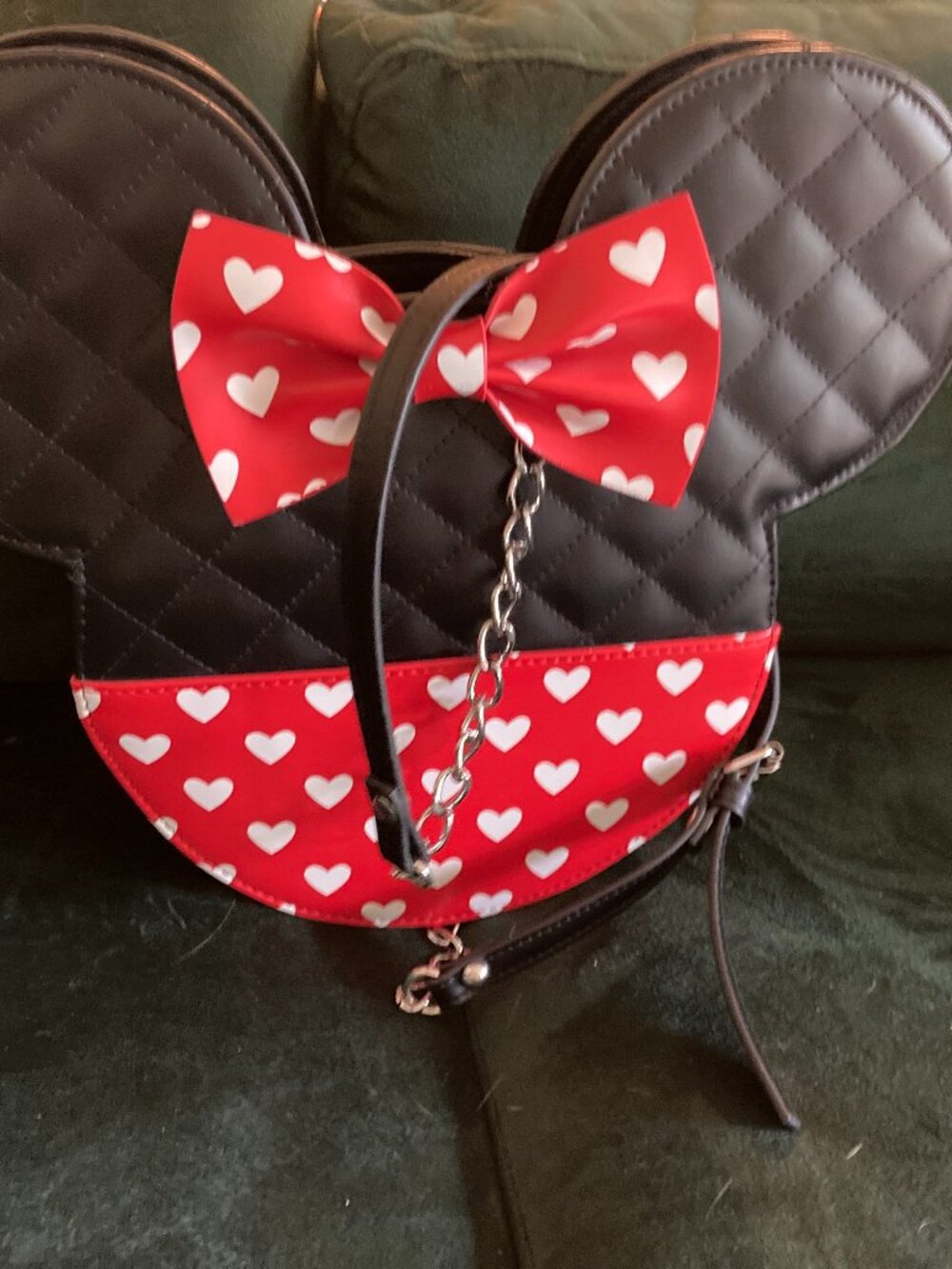 VALENTINES DISNEY MICKEY AND MINNIE REVERSIBLE CROSSBODY BAG LOUNGEFLY